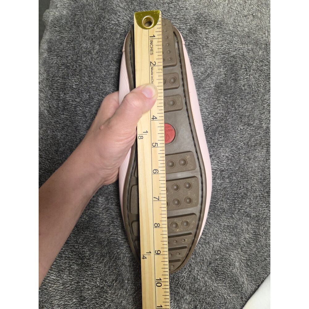 Marc Joseph New York Blush Pink Flats Size 11 With Bow Detail - Picture 8 of 8